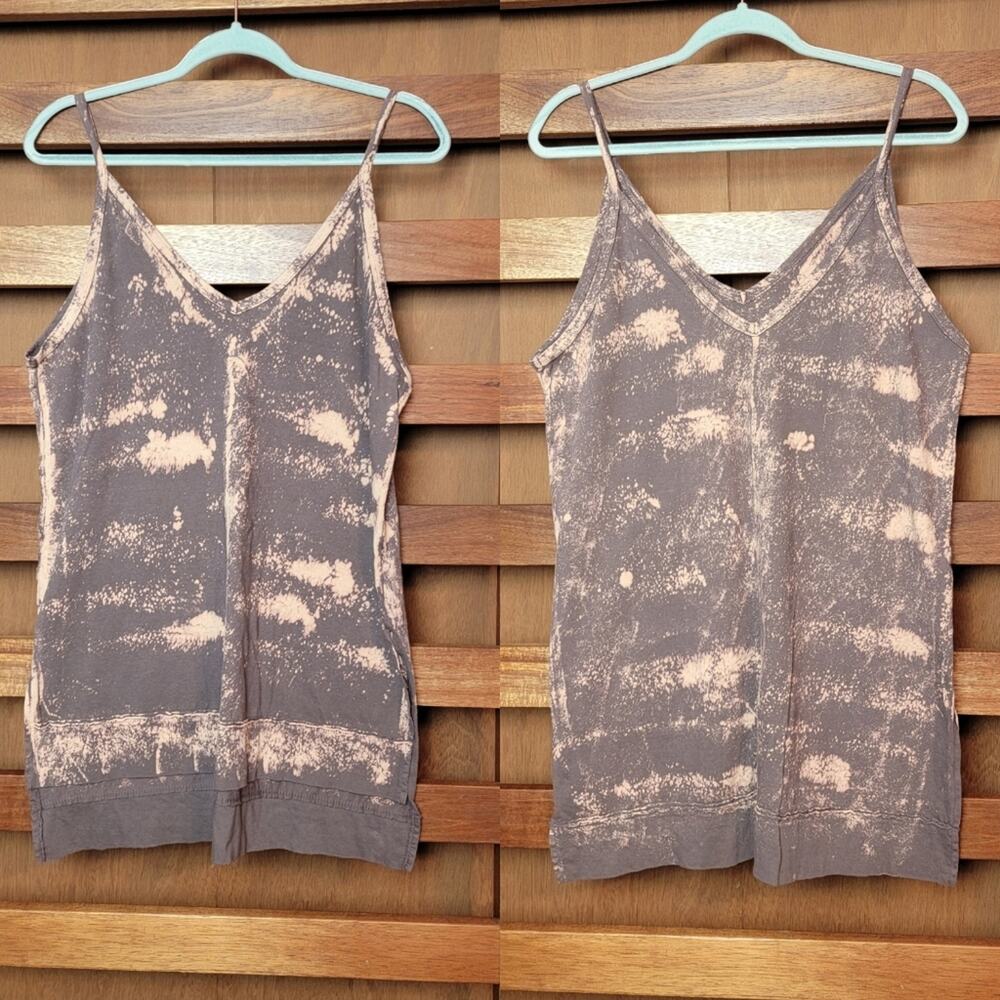 NWT FP Movement by Free People Brown & Tan Tunic Top